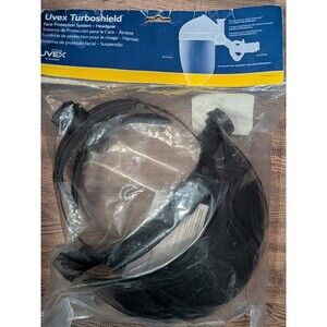 NEW Honeywell Uvex Turboshield S9500 Ratchet Headgear Face Shield System Black